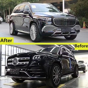 Piezas de Parachoques para Mercedes Benz X167 GLS <span class=keywords><strong>SUV</strong></span> 2020 2021 2022 2023, Conversión a Modelo GLS600 <span class=keywords><strong>Maybach</strong></span> con Parachoques y Rejillas - Product Image 5