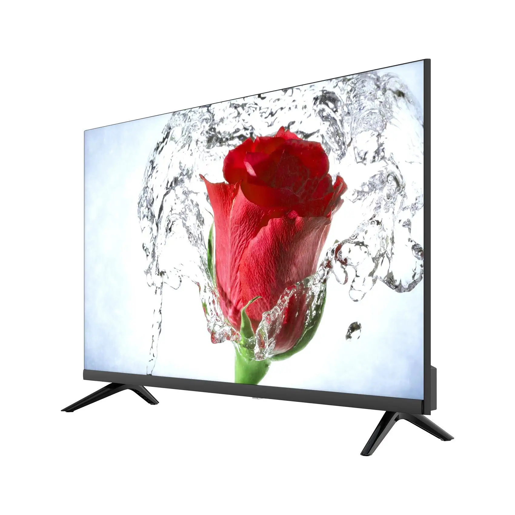 Televisión de pantalla plana de 50/55/65 pulgadas, dispositivo de TV inteligente 4K, PCV, OEM/ ODM, UHD, barato, LCD, LED, fábrica