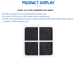 YUNDA Tủ Lạnh Bộ Lọc Không Khí Thay Thế Phụ Tùng Tủ Lạnh Phụ Tùng Miễn Phí, Hoàn Trả Và Thay Thế Tương Thích Cho LT120F AF004 - Product Image 5