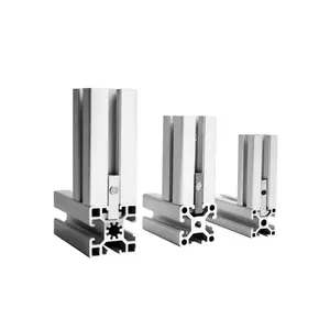 Reusable T Slot Custom Drill Industrial Aluminium Extrusion Profile Custom Aluminium Extrusion