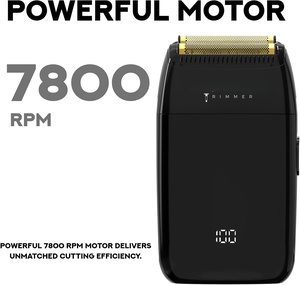 Rasoir électrique professionnel à double lame rechargeable pour hommes - Product Image 2