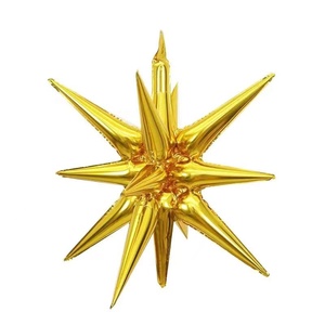Ballons en aluminium de 22 pouces en forme d'étoile et de goutte d'<span class=keywords><strong>eau</strong></span> pour décorations de fête d'anniversaire, de mariage et de Noël - Product Image 2