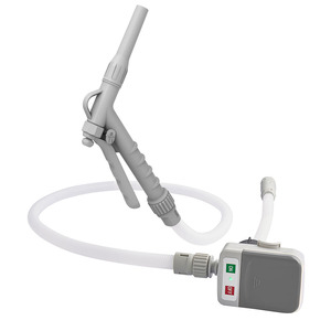 3.2GPM Flex Flow <b>Manual</b> Nozzle Battery Fuel <b>Pump</b> Sturdy Plastic Design with USB on the Go Ready Diesel Fuel Transfer <b>Pump</b> Kit - Product Image 1