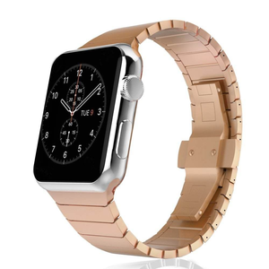 Nouveau bracelet en acier inoxydable 2026 pour <span class=keywords><strong>Apple</strong></span> <span class=keywords><strong>Watch</strong></span> 38mm 49mm, compatible avec les séries 8, 7, 6, 5/4/3, avec boucle papillon - Product Image 3