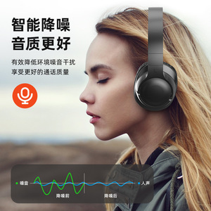 Auriculares Inalámbricos Bst-700 Over-Ear 5.0 con Carga Tipo-C y Ranura para Tarjeta para Teléfono Móvil - Product Image 4