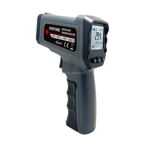-50 ~ 750C Dual <span class=keywords><strong>Laser</strong></span> DT8750E 50:1 Termómetro infrarrojo digital de alta precisión <span class=keywords><strong>Sensor</strong></span> de alarma de alta temperatura - Product Image 1
