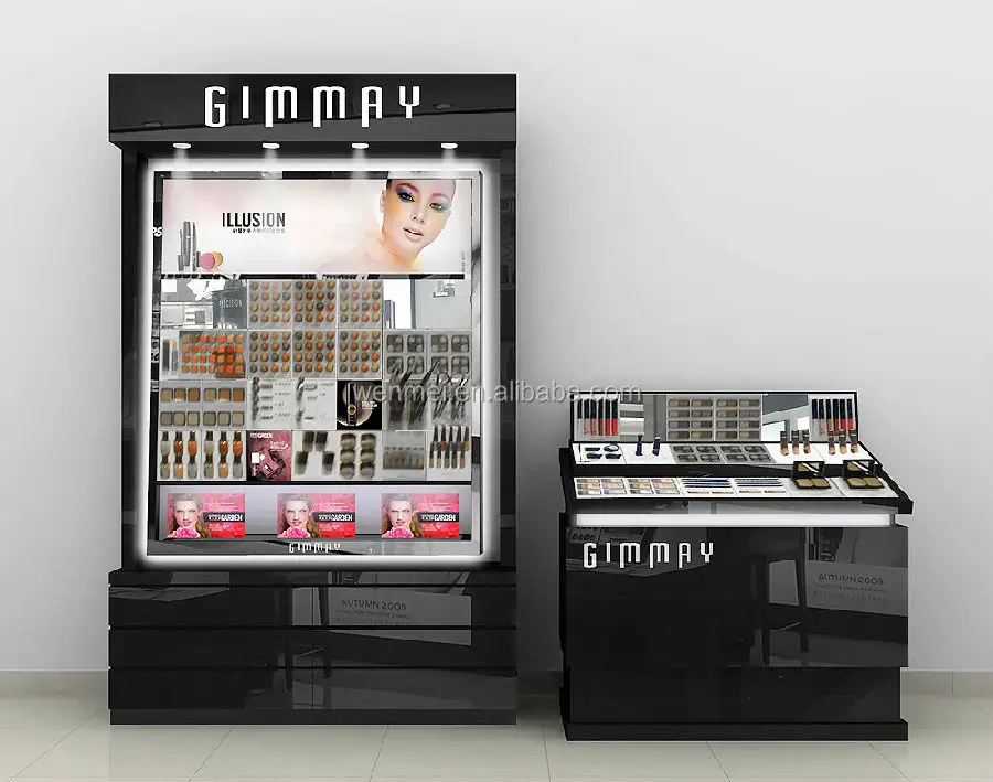 Elegant & Luxurious Custom Acrylic Shop Make-up Display Counter Designs
