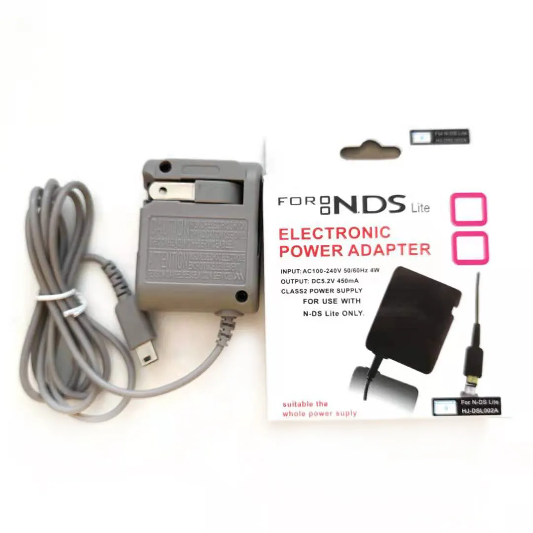 ปลั๊กอะแดปเตอร์แปลงไฟ AC สำหรับ Nintendo Dsi/xl/ 220/2DS/3DS Xl/new 3DS /Xl,3DS V USA