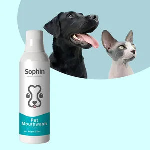 Custom Pet Oral Care Pet Mouth Wash Mouthwash Dog Dental Water Additive For Dogs And Cats