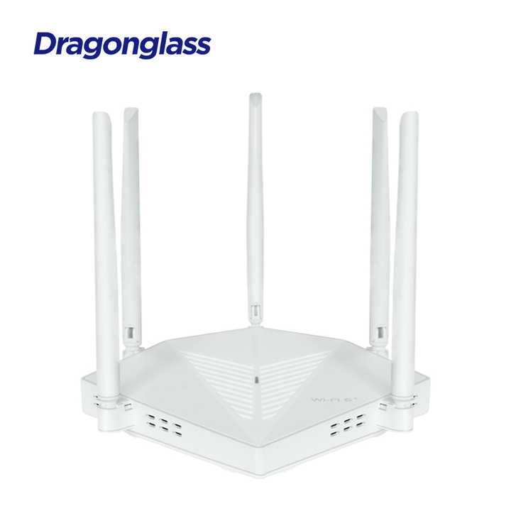 High-Speed Five Antennas 2.4G & 5G Gigabit Mesh WIFI Router with ...