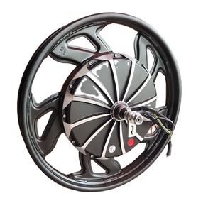 Kit <span class=keywords><strong>moteur</strong></span> de <span class=keywords><strong>roue</strong></span> arrière pour trottinette électrique et vélo électrique, 14, 16, 17 pouces, 72V, 60V, 2000W, 800W, 500W, 350W, pour conversion de vélo - Product Image 1