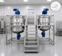 Machine de mélange de détergent liquide haute vitesse en acier inoxydable