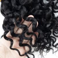 Cheveux de tressage humains d'usine Tressage de cheveux en vrac Boho 12-26 pouces Paquets de cheveux humains de vague d'eau pour tresses Boho