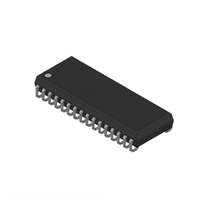 32 SOlC (0.400 "10.16mm Largeur) Distributeur autorisé de composants de circuit électronique à mémoire CY7C1019BN-15ZXC - Product Image 1