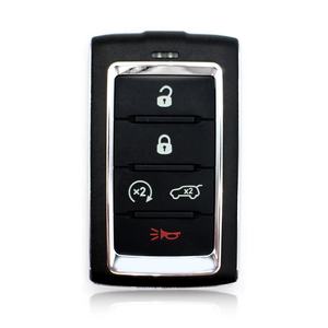 Grosir OEM 5 tombol kunci mobil Fob Remote tanpa kunci masuk untuk 2021 - 2024 Jeep <span class=keywords><strong>Grand</strong></span> Cherokee <span class=keywords><strong>Grand</strong></span> Wagoneer 433.92MHz ID47 - Product Image 1