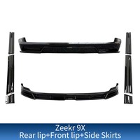 Kit de Carrocería Axinda para Zeekr 9x, Alerón Delantero, Faldones Laterales, Difusor Trasero, Plástico con Acabado Pulido, Accesorios de Mejora