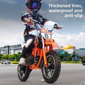 Moto tout-terrain miniature pour enfants 49CC, style <span class=keywords><strong>KTM</strong></span>, essence, course sur piste plate, pour les sports de plein air et les jeux en cour. - Product Image 1