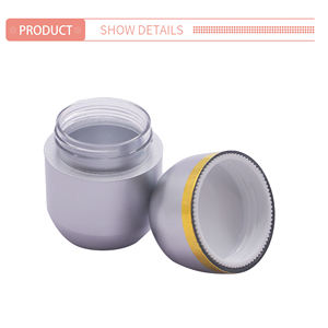 Contenedor de Plástico Plateado en Stock para Dulces, Pastillas y Cápsulas con Tapa de Rosca - Product Image 3