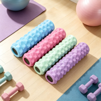 Rouleau en mousse haute densité à picots pour massage des tissus profonds, idéal pour la récupération musculaire du dos et des jambes, le yoga et l'entraînement physique