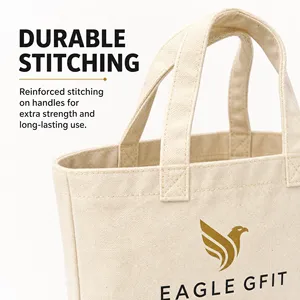 Sac fourre-tout en coton léger et écologique, personnalisable avec logo, idéal pour la publicité et les cadeaux, vente en gros - Product Image 5