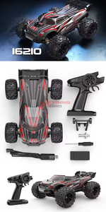 Nuevo Auto RC Hyper Go MJX 16210 2026, Camioneta RC sin Escobillas <span class=keywords><strong>de</strong></span> 68 km/h, Auto <span class=keywords><strong>de</strong></span> Carreras Todoterreno 4x4 <span class=keywords><strong>de</strong></span> Alta Velocidad 1/16, Regalo para Niños - Product Image 2