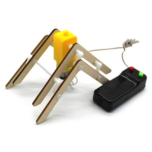 Kit de bricolage robot rampant télécommandé en bois pour enfants, jouet éducatif scientifique, modèle éducatif en forme d'animal, 7-9 ans - Product Image 2