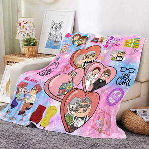 High Quality Cute Cartoon <b>Balloon</b> Plush Blanket Soft Warm Fleece Throw Home Wearable Outdoor Portable Travel Blankets - Product Image 2