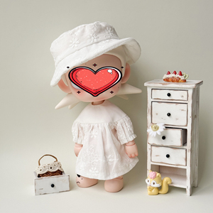 ชุดตุ๊กตาฤดูใบไม้ผลิฤดูร้อนแบบดั้งเดิมสำหรับ<span class=keywords><strong>ตุ๊กตา</strong></span> Zsiga OB24 ขนาด 10 ซม./24 ซม. ชุดเดรสลูกไม้สีขาวสำหรับ<span class=keywords><strong>ตุ๊กตา</strong></span>โปเตโท ชุดอุปกรณ์เสริมตุ๊กตา BJD ขนาด 1/6 ขายส่ง - Product Image 2