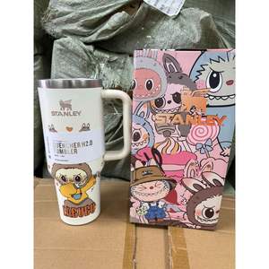 Borraccia Termica in Acciaio Inossidabile Zhicheng 800ml con Design Cartone Animato, Isolamento Sottovuoto, per Bambini, Uso Quotidiano, Ecologica, con Coperchio - Product Image 6