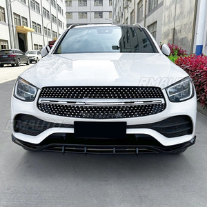 สำหรับ Mercedes Benz GLC-Class X253 GLC200 260 300 2020-2022 AMG ชุดแต่งกันชนหน้า ลิปสปลิตเตอร์ ดิฟฟิวเซอร์ ชุดแต่งตัวถังรถยนต์  แผ่นกันชน - Product Image 4