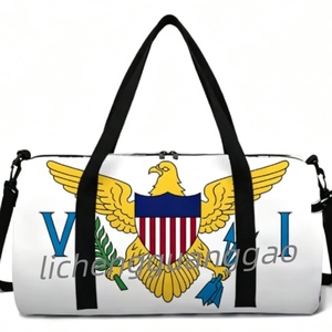 Sac de sport et de <span class=keywords><strong>voyage</strong></span> de qualité avec drapeau du Canada, grand sac de week-end patriotique, sac de <span class=keywords><strong>voyage</strong></span> en forme de tambour, <span class=keywords><strong>pas</strong></span> <span class=keywords><strong>cher</strong></span>, nouveau, personnalisé - Product Image 4
