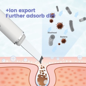 Exfoliante Facial Vibrador a Prueba de Agua, Espátula Facial Eléctrica de Acero Inoxidable, Cepillo Sónico Ultrasónico con Iones - Product Image 2