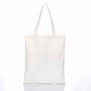 Hot Sale Custom Logo Printed Eco-Friendly Recyclable Reusable Large Fashion <b>Canvas</b> Tote Grocery Shopping Bags - Product Image 1