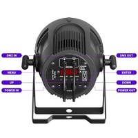 18*10W RGBW 4in1 Led Par Can Stage Lights para Dj Disco Bar Wedding Party
