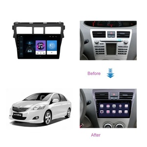 เครื่องเล่นดีวีดีติดรถยนต์ระบบแอนดรอยด์ Jiawell พร้อมระบบนำทาง GPS, วิทยุ FM, เครื่องเล่นเพลง, วิดีโอ, รองรับ Carplay, Wifi, Bluetooth, หน้าจอ IPS สำหรับรถยนต์โตโยต้า วีออส ยาริส ปี 2007-2013 - Product Image 5