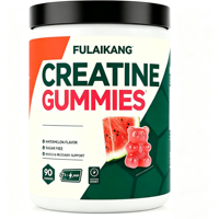 OEM Private Label Creatine Gummies Halal gecertificeerd Vegan 4 Gummies per verpakking Aangepaste verpakking Groothandel