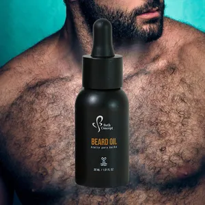 Best Selling 50ml Men's Beard Oil Beard Care Growth Men Personal Care Products Organic 100% Oil For Beard Growth