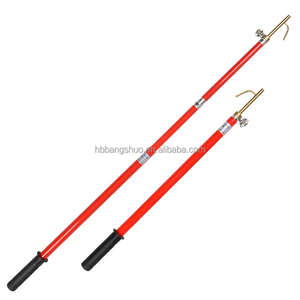 Xách tay điện áp cao 110kv/220kv xả Rod DC AC cách điện chống điện xây dựng điện sét bảo vệ & nối đất - Product Image 4