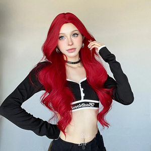 วิกผมแฟชั่นสำหรับผู้หญิง <span class=keywords><strong>ท</strong></span>รงยาวหยิกสีขาวใส <span class=keywords><strong>ท</strong></span>นความร้อนสูง เหมาะสำหรับคอสเพลย์ฮาโลวีน - Product Image 3