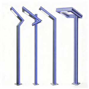 Al Aire Libre impermeable LED Solar jardín paisaje luz IP65 aluminio calle luz para jardín comunidad Villa - Product Image 5