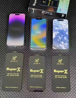 Verre trempé antistatique ESD Super X Edge-to-Edge pour iPhone 15, Samsung et Xiaomi, clarté HD, niveau supérieur pour le marché européen