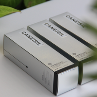 Boîte en papier cosmétique personnalisée avec logo, pour dentifrice, parfum, lotion, sérum, emballage de produits de soin de la peau avec estampage à chaud