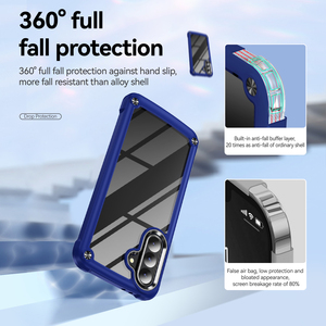 Pour <span class=keywords><strong>Samsung</strong></span> <span class=keywords><strong>Galaxy</strong></span> A36 A37 A56 <span class=keywords><strong>5G</strong></span> A17 4G <span class=keywords><strong>A53</strong></span> <span class=keywords><strong>Coque</strong></span> de téléphone transparente anti-chute à quatre coins résistante aux chocs - Product Image 5