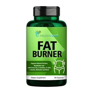 Custom Label Herbal Blend Fat Burner Capsules Contain Green Tea Leaf Extract <b>Metabolism</b> Boost Weight Loss Capsules - Product Image 1