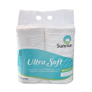 Phòng tắm Jumbo CuộN nhà vệ sinh mô bán buôn Chất lượng cao mềm 2ply Trinh gỗ bột giấy mô giấy Jumbo CuộN nguyên liệu - Product Image 5