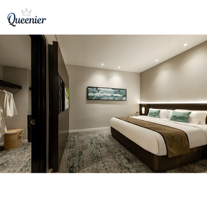 Ensemble de chambre à coucher d'hôtel de luxe en bois massif haut de gamme <span class=keywords><strong>Kempinski</strong></span> pour hôtels et appartements 3 à 5 étoiles - Product Image 3