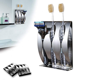 <span class=keywords><strong>Porte</strong></span>-dentifrice <span class=keywords><strong>mural</strong></span> en acier inoxydable pour salle de bain, avec dessin animé - Product Image 3