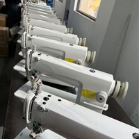 Machine à Coudre Industrielle HK8700, État Neuf, Point Noué à Plat pour Vêtements Salopettes Moteur Engrenage