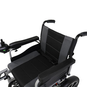 Silla de Ruedas con Marco de Acero de Alta Resistencia Directo de Fábrica, Neumático Delantero Sólido de 10 Pulgadas, Neumático Trasero Neumático de 16 Pulgadas, Carga de 100 kg - Product Image 4