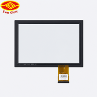 Panel Sentuh Overlay 10.1 inci, Kaca Opsional 7-12.1 inci, Sensor G+G untuk Monitor HMI, Layar Sentuh ESP USB Kit Pcap